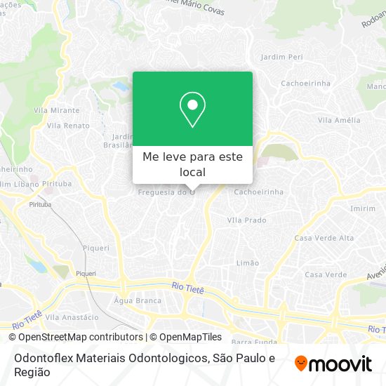 Odontoflex Materiais Odontologicos mapa