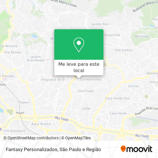 Fantasy Personalizados mapa