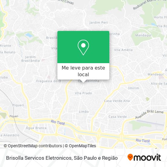 Brisolla Servicos Eletronicos mapa