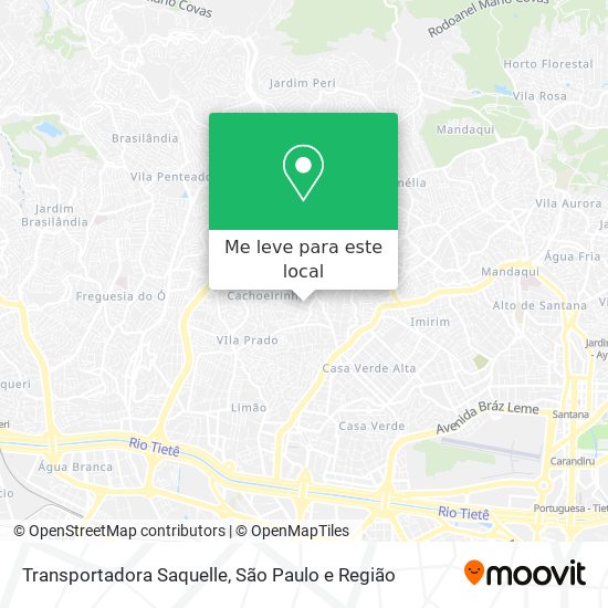 Transportadora Saquelle mapa