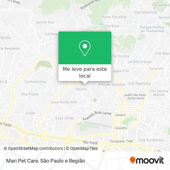 Mari Pet Care mapa