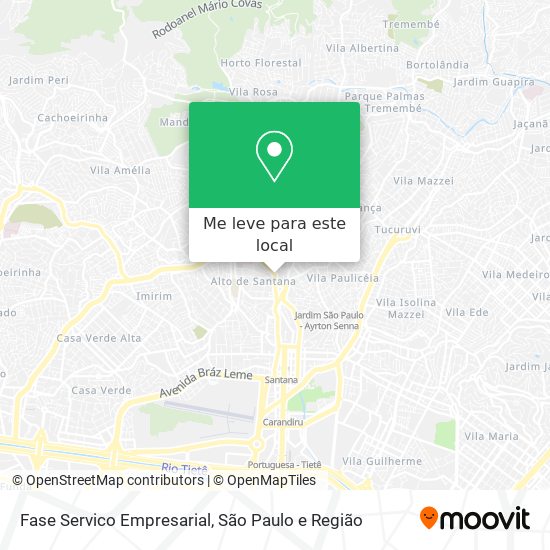 Fase Servico Empresarial mapa