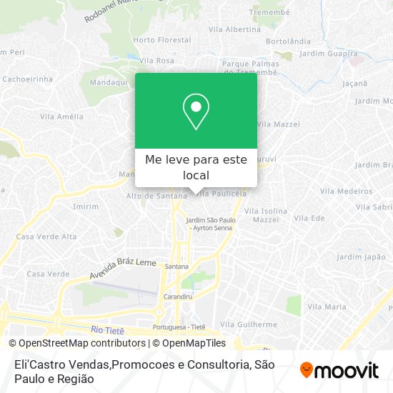 Eli'Castro Vendas,Promocoes e Consultoria mapa