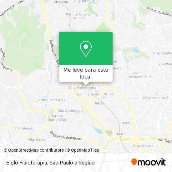 Elglo Fisioterapia mapa