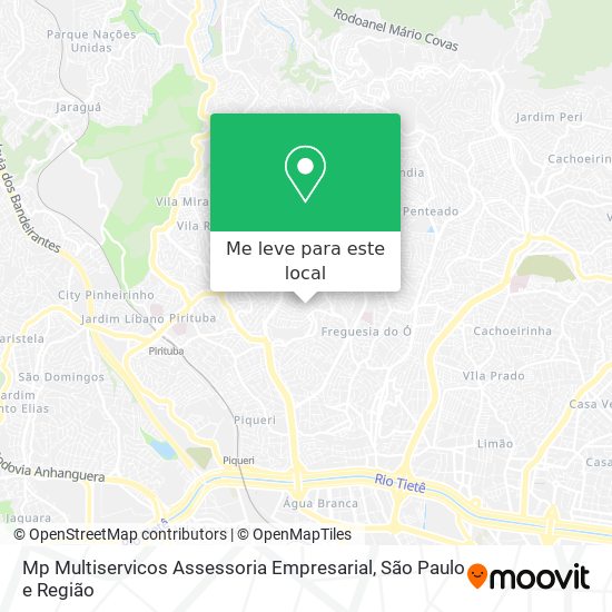 Mp Multiservicos Assessoria Empresarial mapa