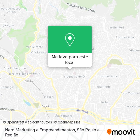 Nero Marketing e Empreendimentos mapa