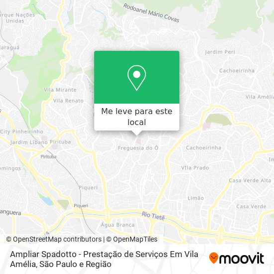 Ampliar Spadotto - Prestação de Serviços Em Vila Amélia mapa