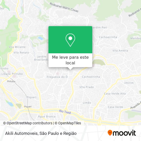 Akili Automoveis mapa