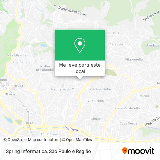 Spring Informatica mapa