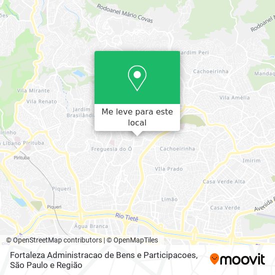 Fortaleza Administracao de Bens e Participacoes mapa