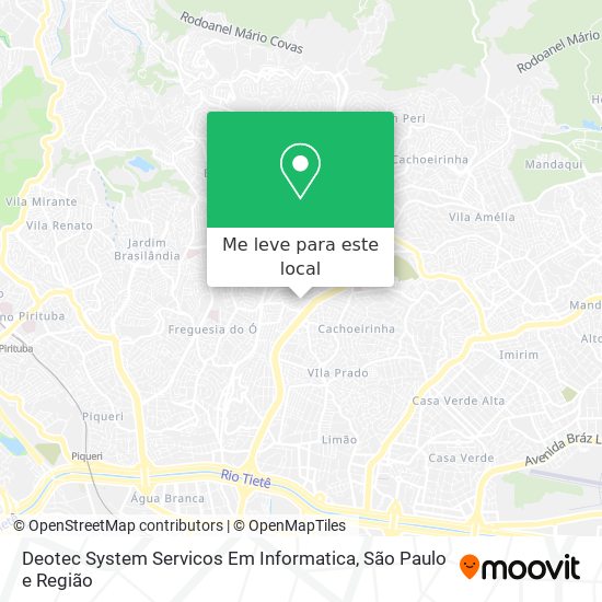 Deotec System Servicos Em Informatica mapa