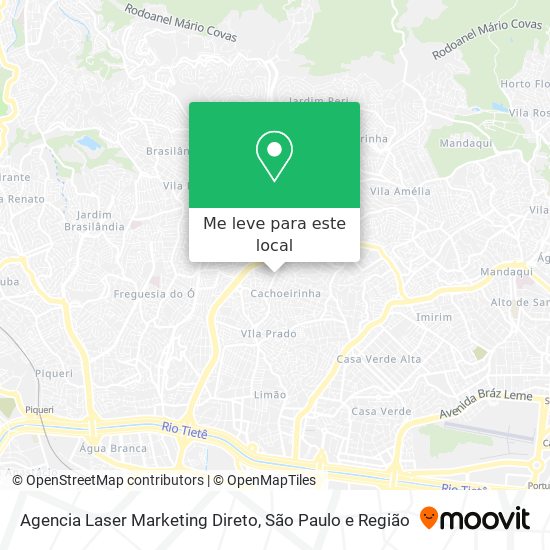 Agencia Laser Marketing Direto mapa