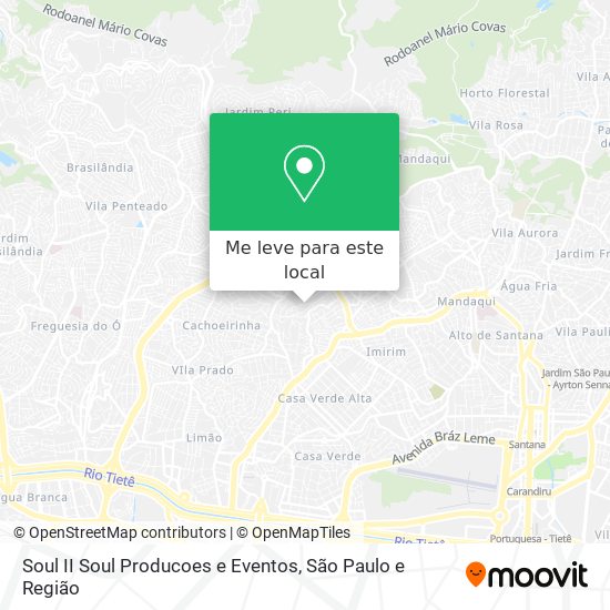 Soul II Soul Producoes e Eventos mapa