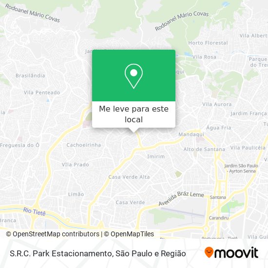S.R.C. Park Estacionamento mapa