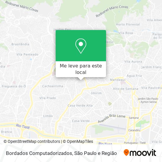 Bordados Computadorizados mapa