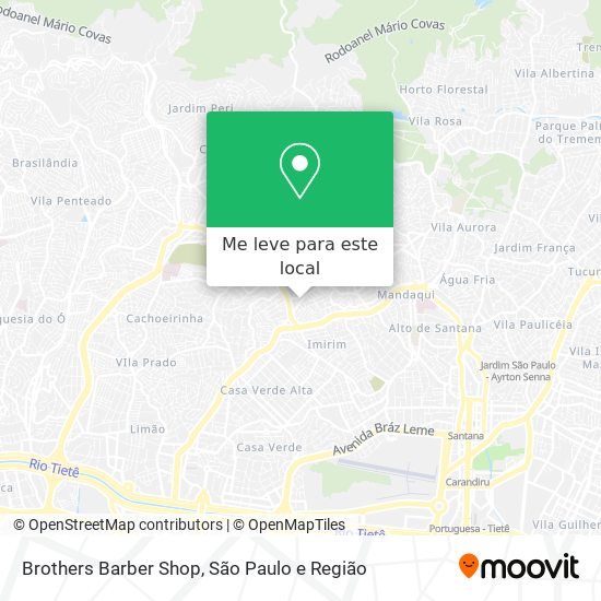 Brothers Barber Shop mapa
