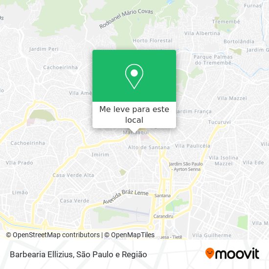 Barbearia Ellizius mapa