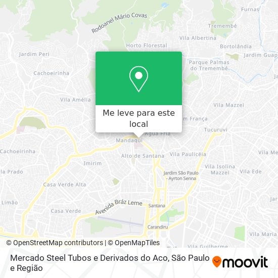 Mercado Steel Tubos e Derivados do Aco mapa