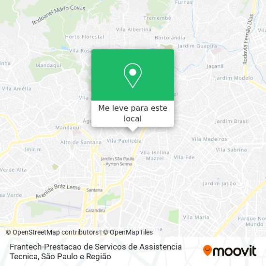 Frantech-Prestacao de Servicos de Assistencia Tecnica mapa