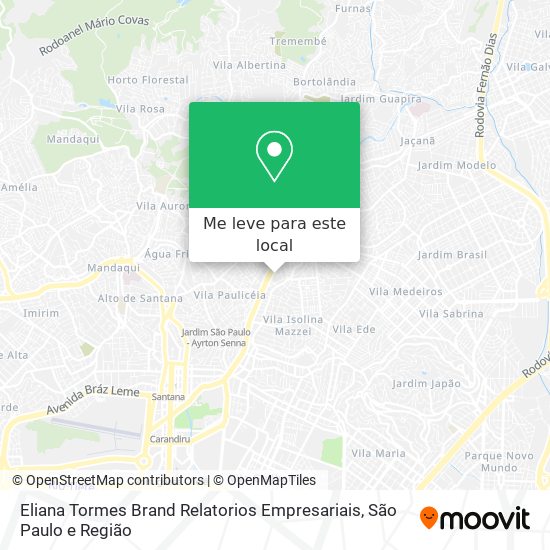 Eliana Tormes Brand Relatorios Empresariais mapa