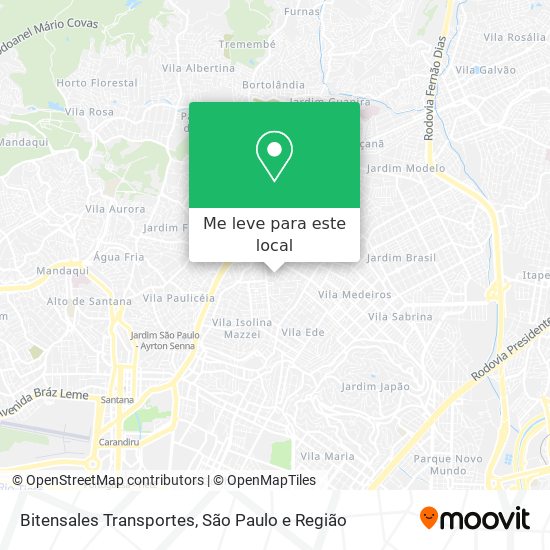 Bitensales Transportes mapa