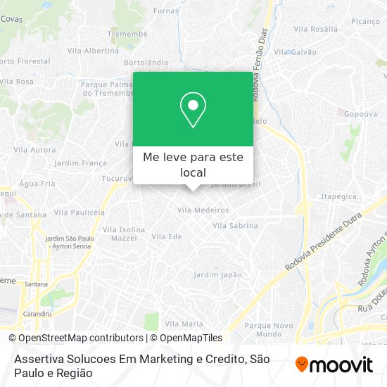 Assertiva Solucoes Em Marketing e Credito mapa