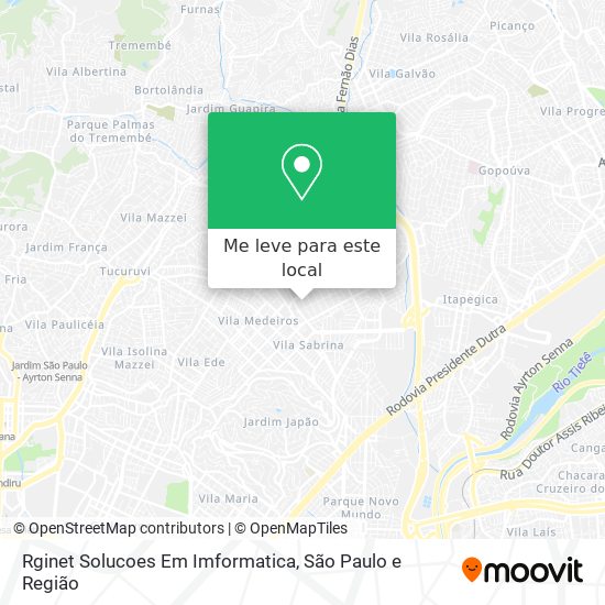 Rginet Solucoes Em Imformatica mapa