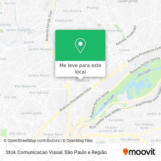 Stok Comunicacao Visual mapa