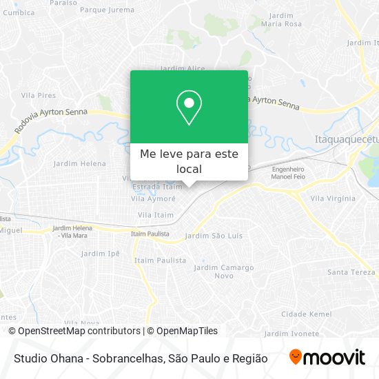 Studio Ohana - Sobrancelhas mapa