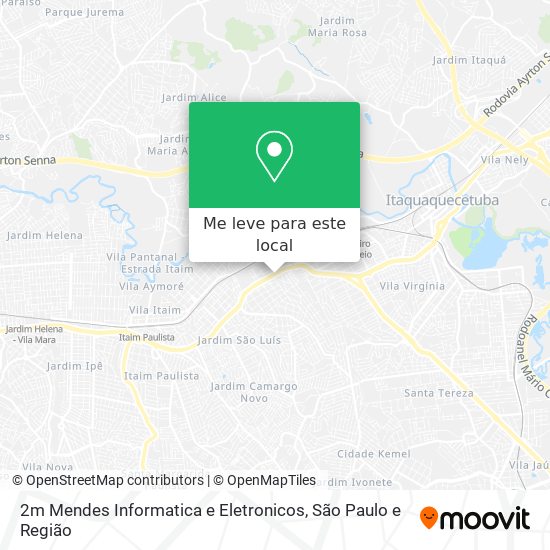 2m Mendes Informatica e Eletronicos mapa