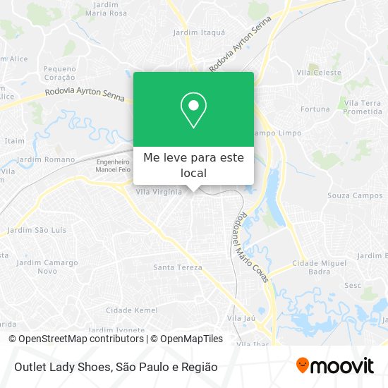 Outlet Lady Shoes mapa