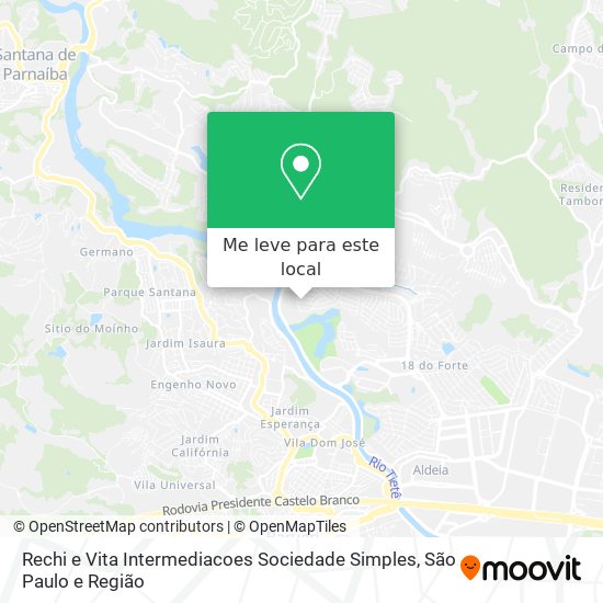 Rechi e Vita Intermediacoes Sociedade Simples mapa