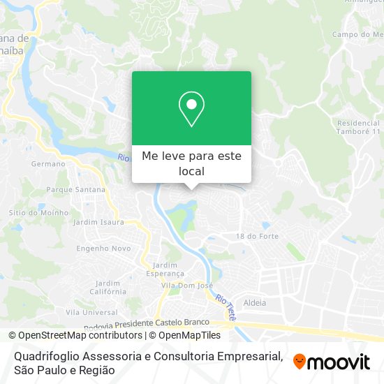 Quadrifoglio Assessoria e Consultoria Empresarial mapa
