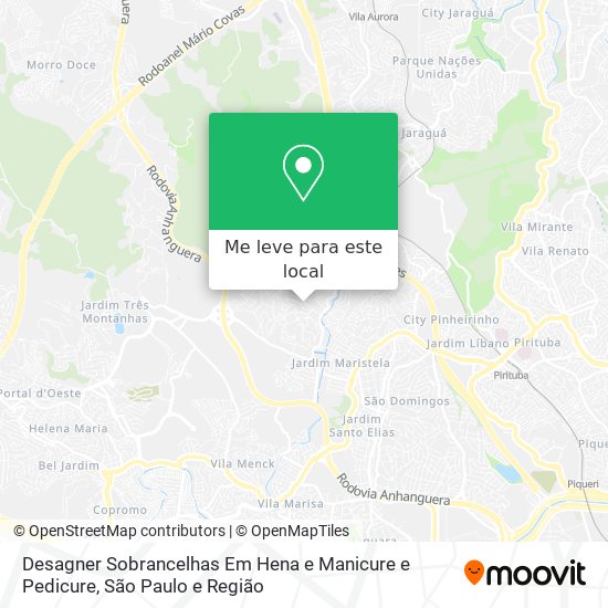 Desagner Sobrancelhas Em Hena e Manicure e Pedicure mapa
