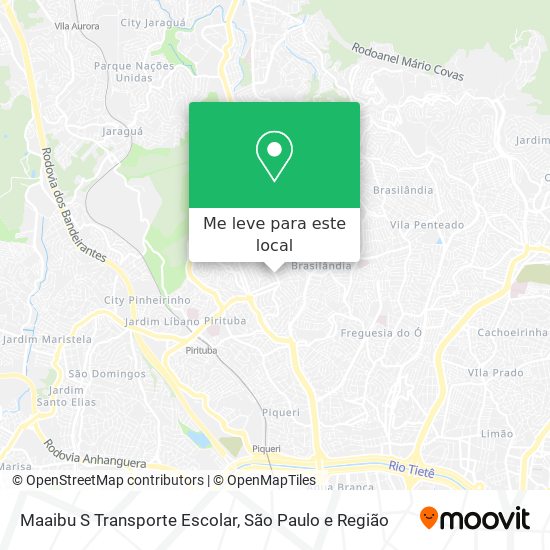 Maaibu S Transporte Escolar mapa