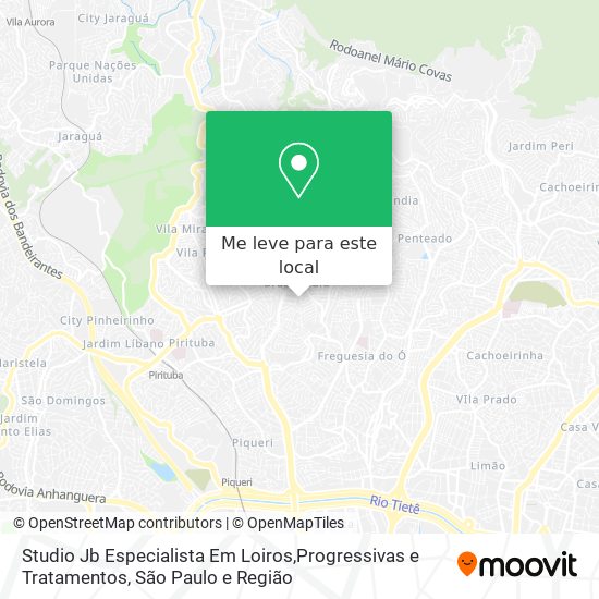 Studio Jb Especialista Em Loiros,Progressivas e Tratamentos mapa