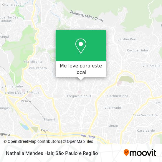 Nathalia Mendes Hair mapa