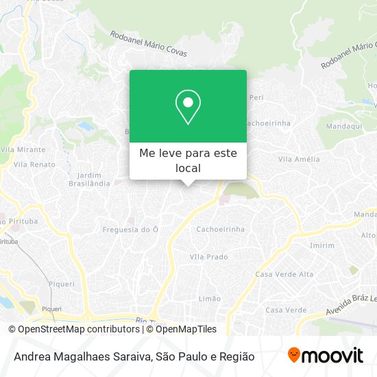 Andrea Magalhaes Saraiva mapa