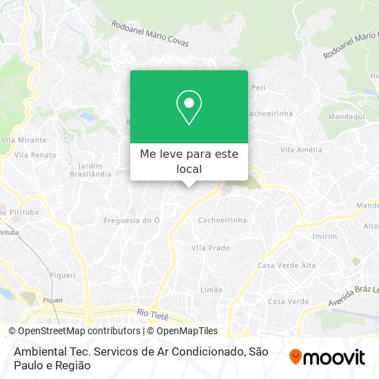 Ambiental Tec. Servicos de Ar Condicionado mapa