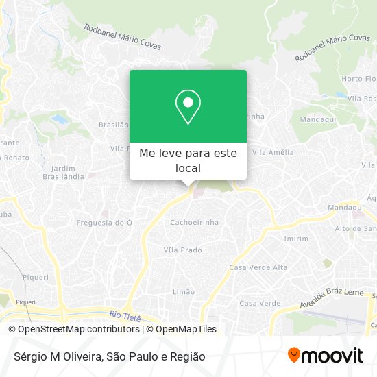 Sérgio M Oliveira mapa