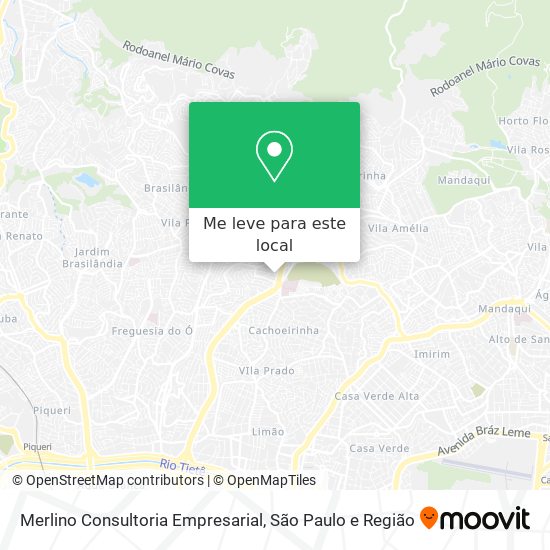 Merlino Consultoria Empresarial mapa