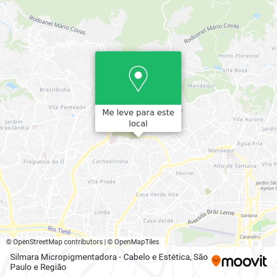 Silmara Micropigmentadora - Cabelo e Estética mapa