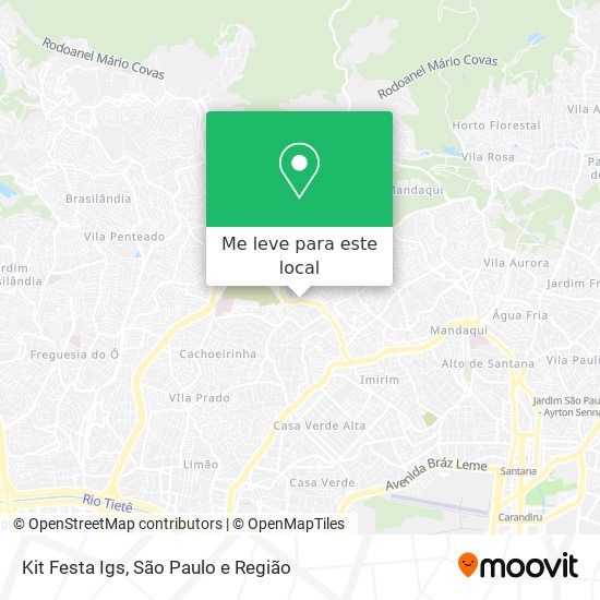 Kit Festa Igs mapa