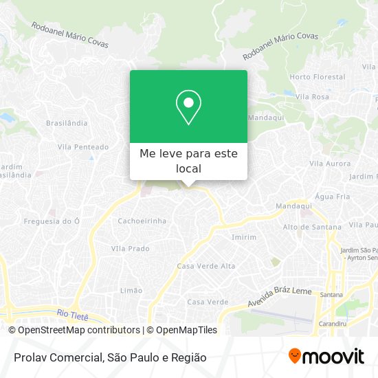 Prolav Comercial mapa