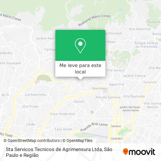 Sta Servicos Tecnicos de Agrimensura Ltda mapa