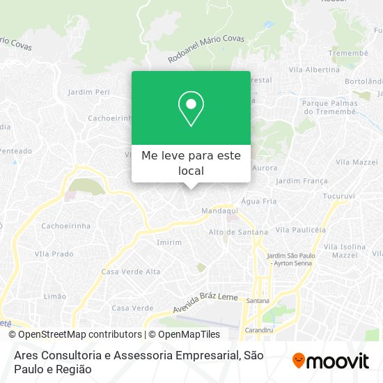 Ares Consultoria e Assessoria Empresarial mapa