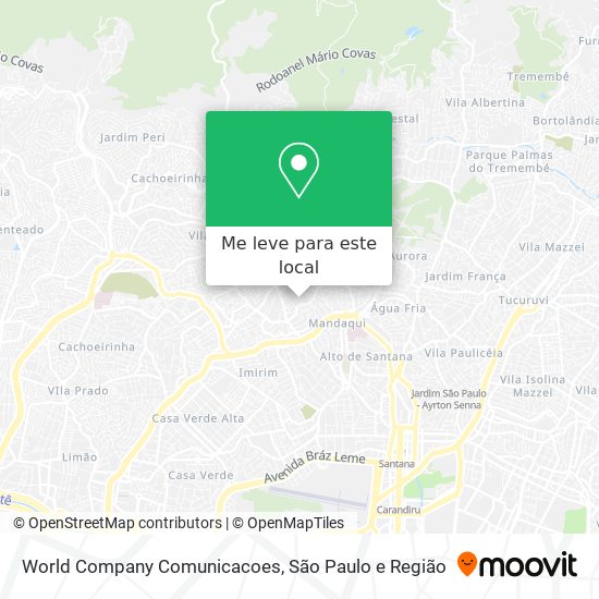 World Company Comunicacoes mapa