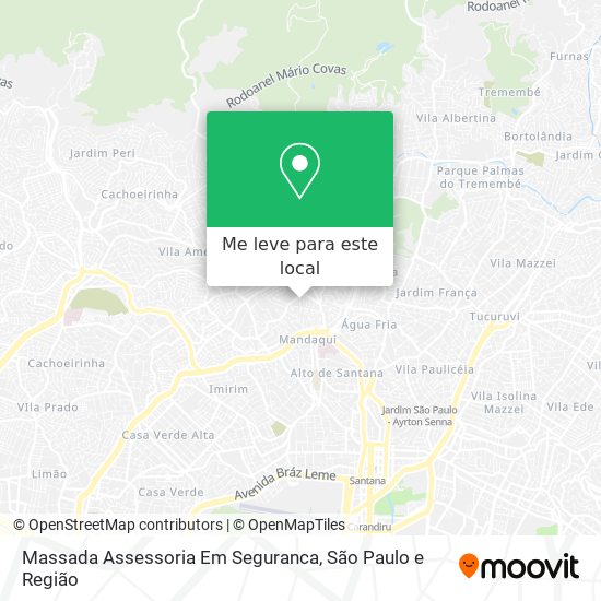 Massada Assessoria Em Seguranca mapa