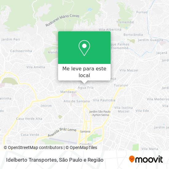 Idelberto Transportes mapa