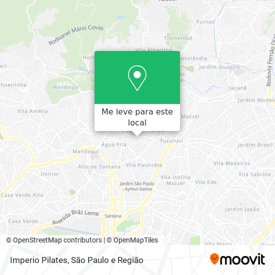 Imperio Pilates mapa